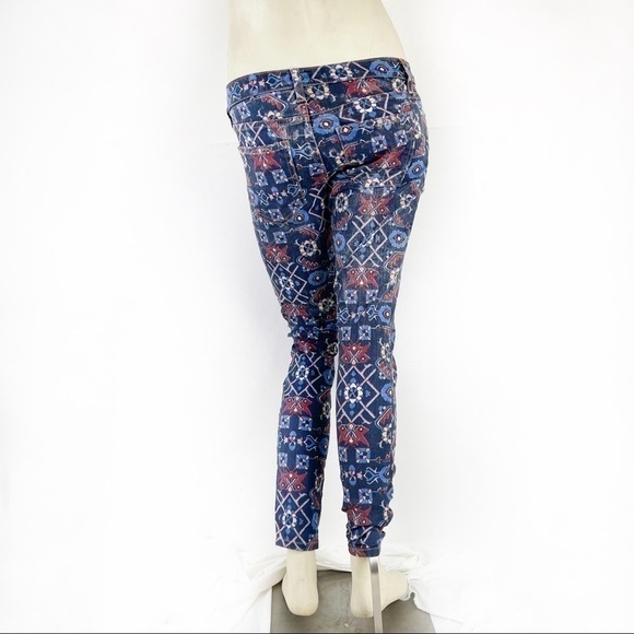 Current Elliott Ankle Skinny Midnight Tapestry Size 27 - Picture 3 of 8